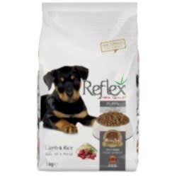 REFLEX YAVRU KÖPEK MAMASI - KUZU ETLİ PİRİNÇLİ 3 KG.